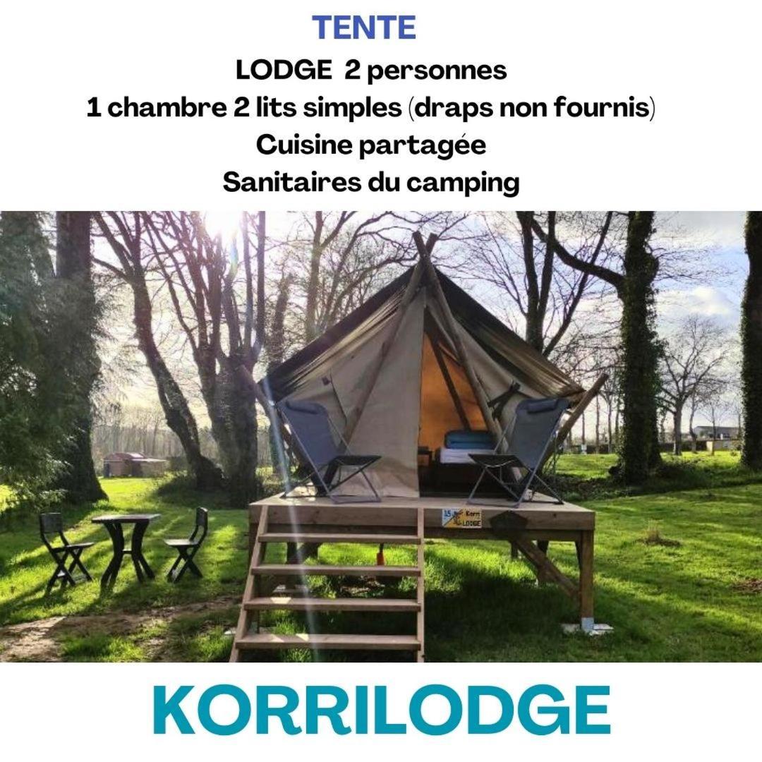 Camping Le Val Aux Fees - Broceliande Concoret Extérieur photo