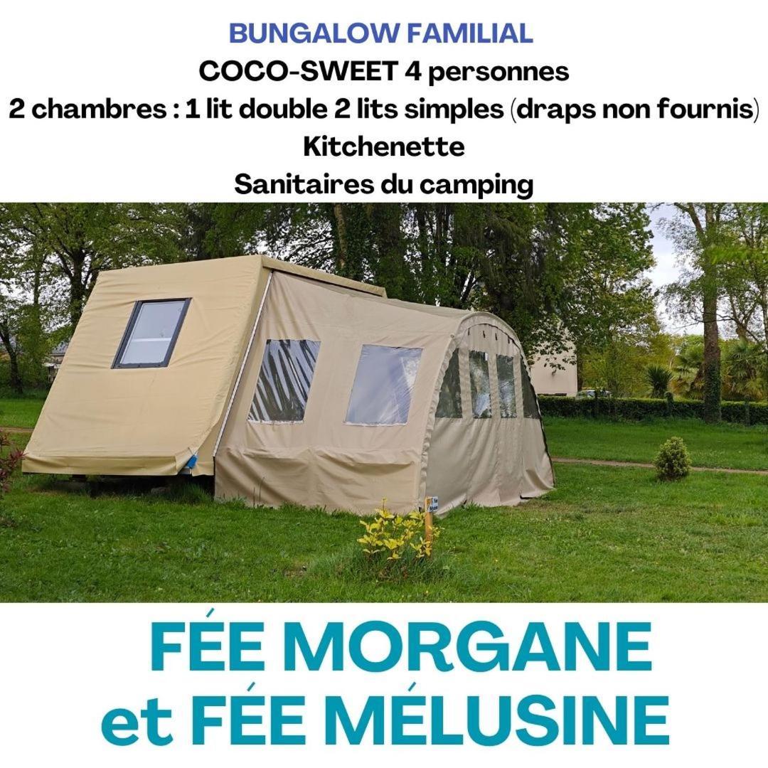 Camping Le Val Aux Fees - Broceliande Concoret Extérieur photo