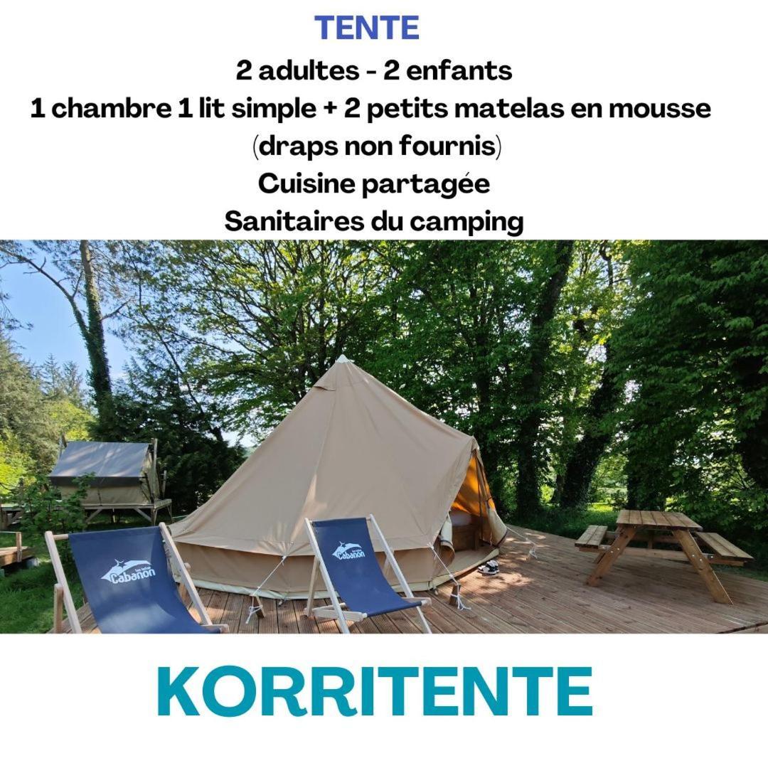 Camping Le Val Aux Fees - Broceliande Concoret Extérieur photo